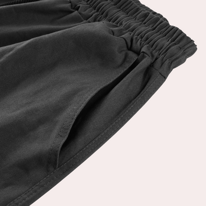 Jerome - Pantalon cargo homme taille élastique avec cordon de serrage