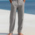 Men's Casual Drawstring Pants Summer Beach Trousers - Image 2