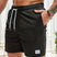 Men's Ribbed Drawstring Shorts Elastic Waist Beach Summer - Image 15