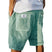 Men's Ribbed Knit Shorts Elastic Waist Lounge Casual - Image 5