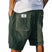 Men's Ribbed Knit Shorts Elastic Waist Lounge Casual - Image 7