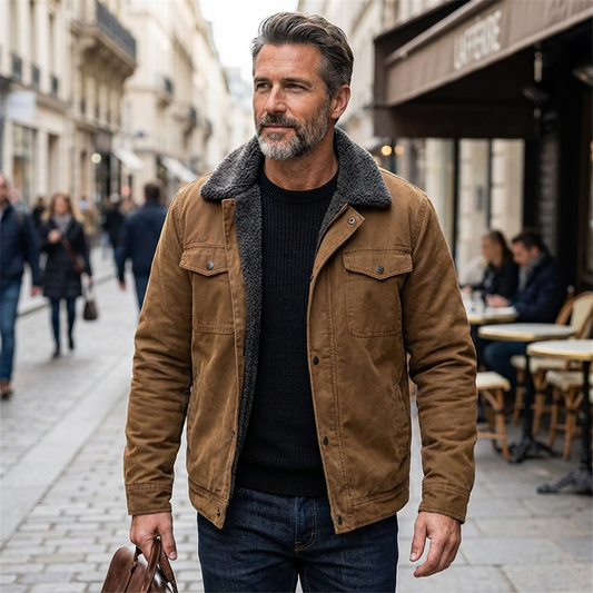 Hadric – Men’s Winter Jacket with Fleece Lining
