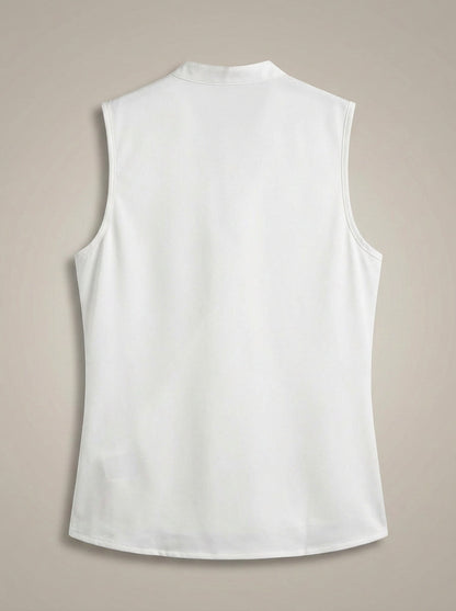 Eliza - Camiseta de mujer ajustada con cuello en V