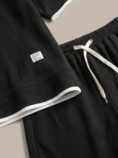 Jayce - Ensemble T-shirt ajusté et short pour homme