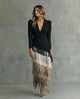 Ivana - Elegant Fringe Midi Dress