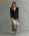 Ivana - Elegant Fringe Midi Dress