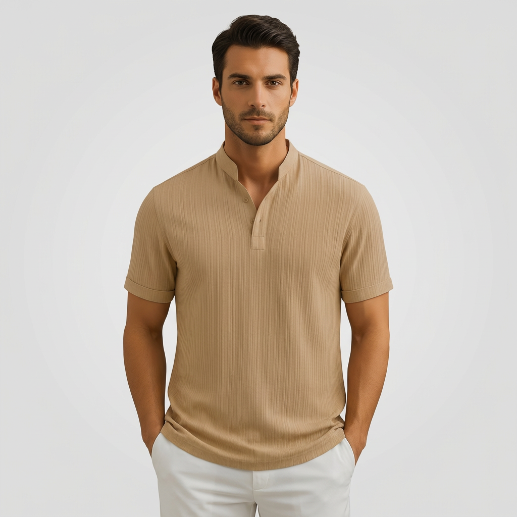 Aviora - Blouse en lin à col en V