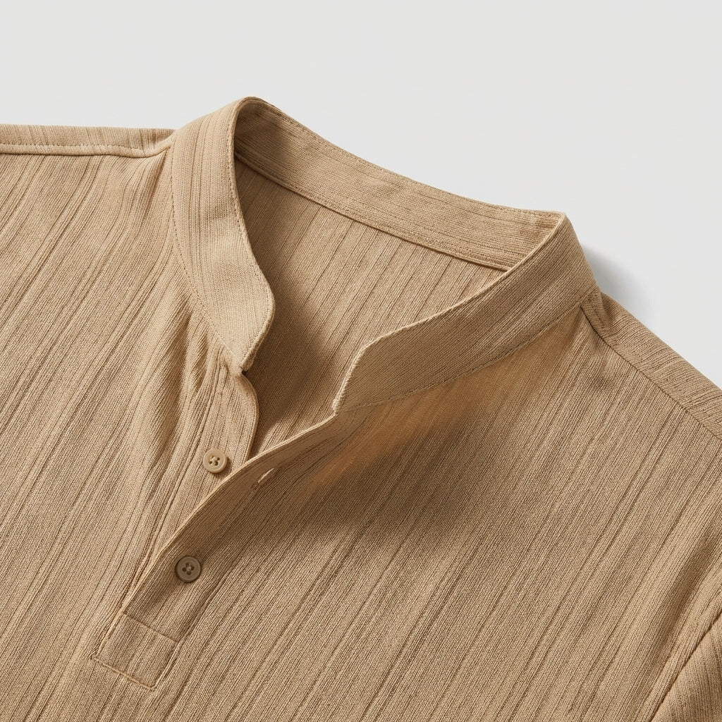 Aviora - Blouse en lin à col en V