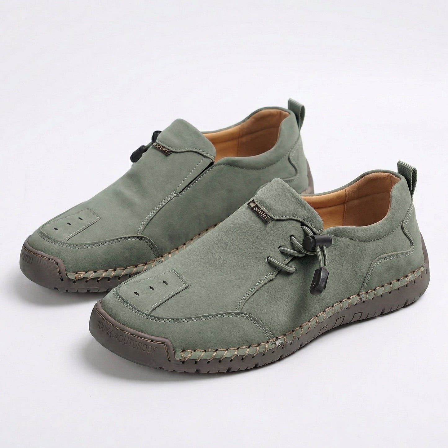 Nelvara - Zapatos cómodos, estables y fáciles de poner para uso diario
