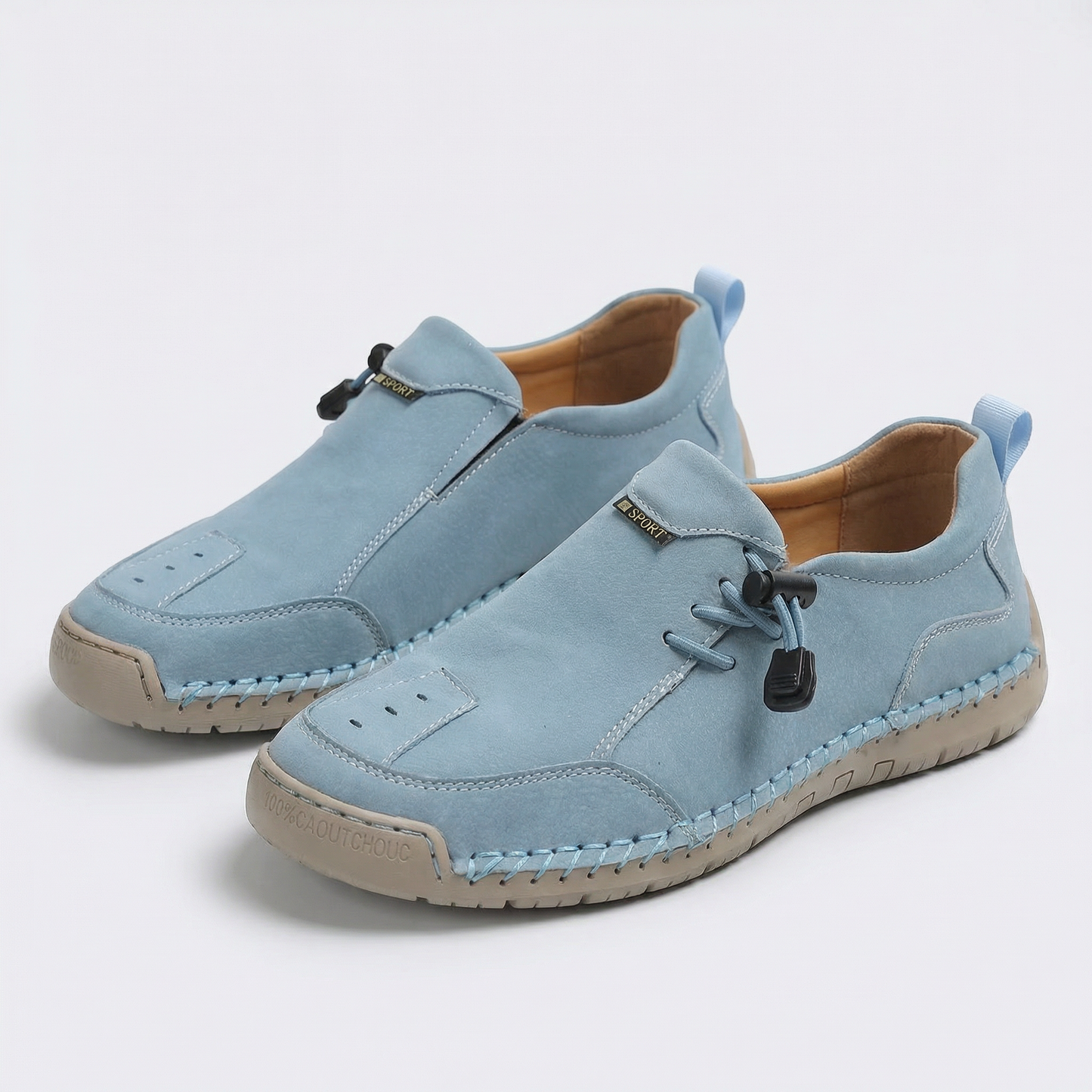 Nelvara - Zapatos cómodos, estables y fáciles de poner para uso diario