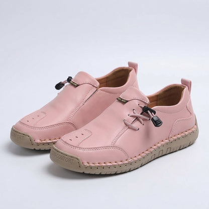 Nelvara - Zapatos cómodos, estables y fáciles de poner para uso diario