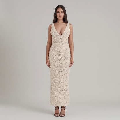Novellea - Lace Midi Ceremony Dress