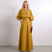 Women Short Sleeve A-Line Maxi Dress