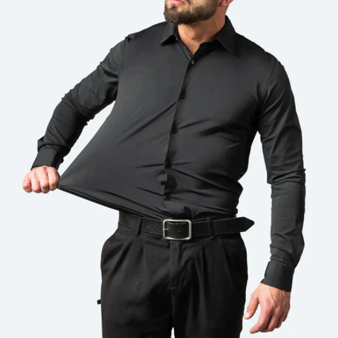 Jace - Camisa de Vestir Premium con Elasticidad
