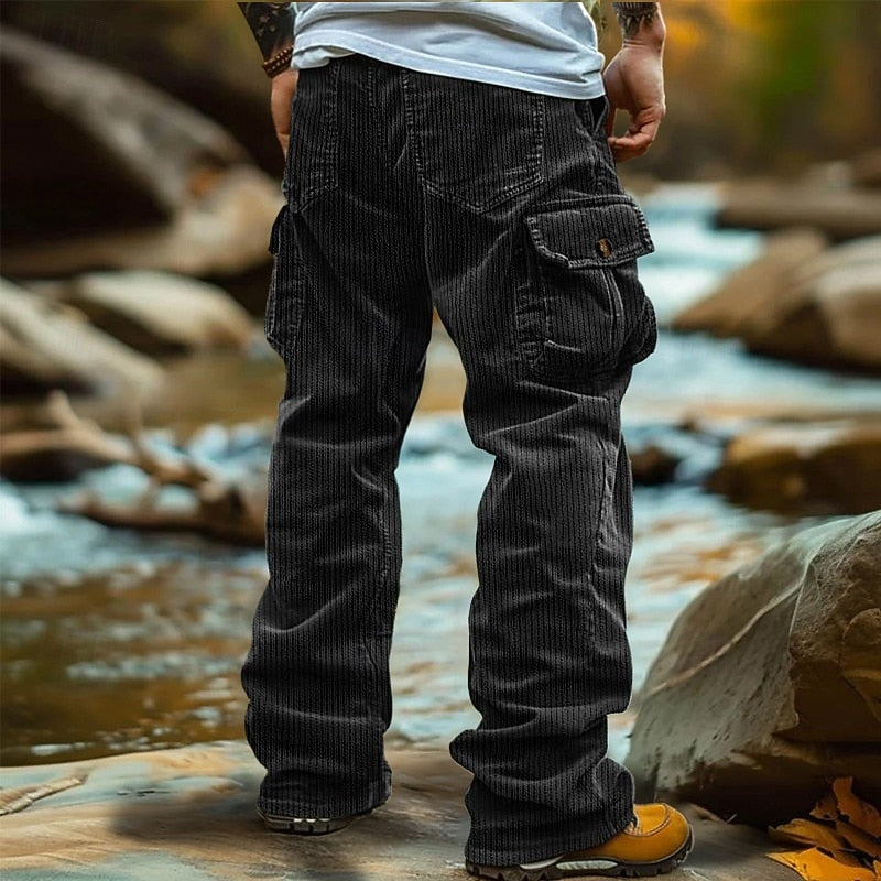 Men Cargo Pants Relaxed Fit - Image 3