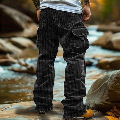 Men Cargo Pants Relaxed Fit - Image 3