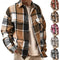 Classic Check Overshirt with Relaxed Fit and Chest Pockets