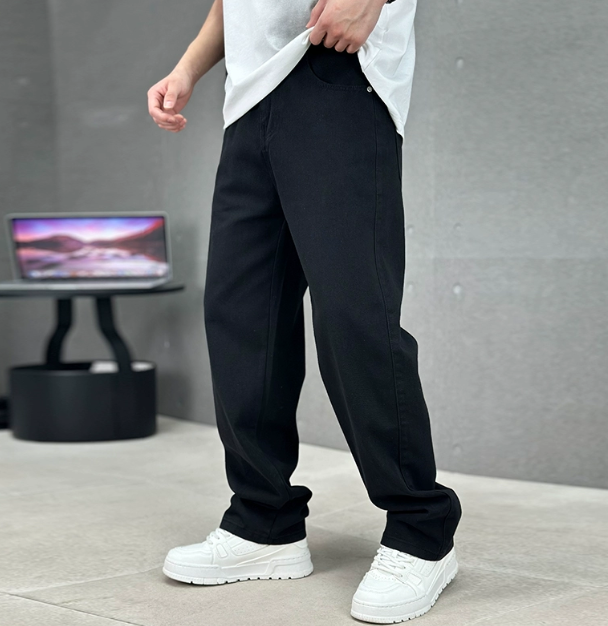 Jerenox - Mens Straight Leg Jeans