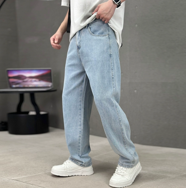 Jerenox - Mens Straight Leg Jeans