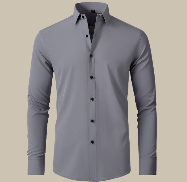 Sebastian – Chemise classique formelle à manches longues pour homme