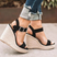 Women Orthopedic Wedge Heels Arch Support Comfortable - Image 4