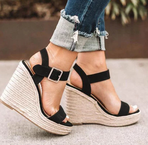 Women Orthopedic Wedge Heels Arch Support Comfortable - Image 4