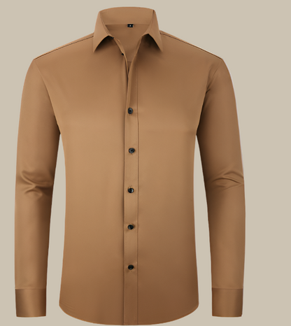 Sebastian – Chemise classique formelle à manches longues pour homme