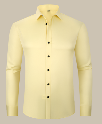 Sebastian – Chemise classique formelle à manches longues pour homme