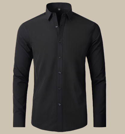 Sebastian – Chemise classique formelle à manches longues pour homme