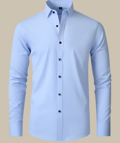 Sebastian – Chemise classique formelle à manches longues pour homme