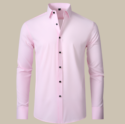 Sebastian – Chemise classique formelle à manches longues pour homme