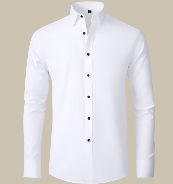 Sebastian – Chemise classique formelle à manches longues pour homme