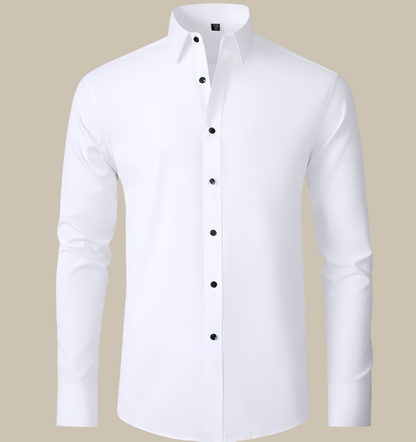 Sebastian – Chemise classique formelle à manches longues pour homme