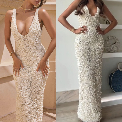 Novellea - Lace Midi Ceremony Dress