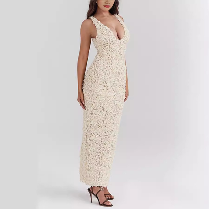 Novellea - Lace Midi Ceremony Dress