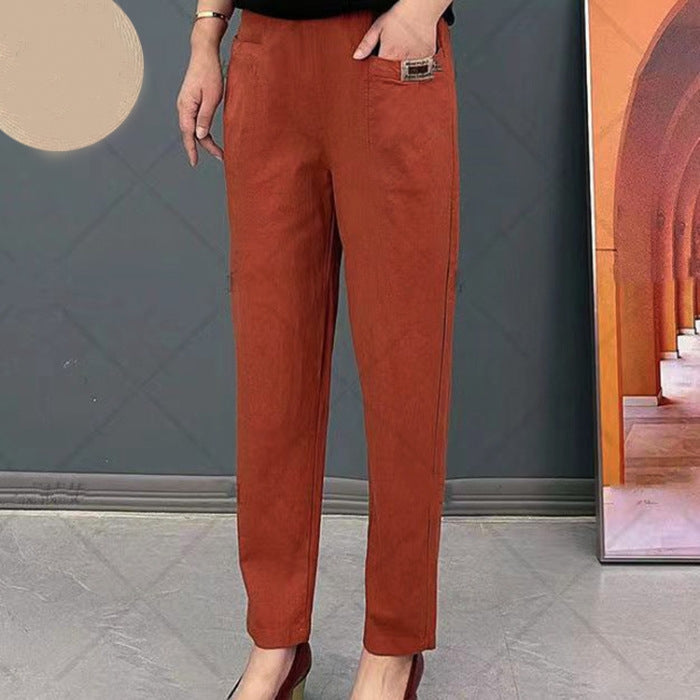 Elisara – Pantalones de Algodón para Mujer