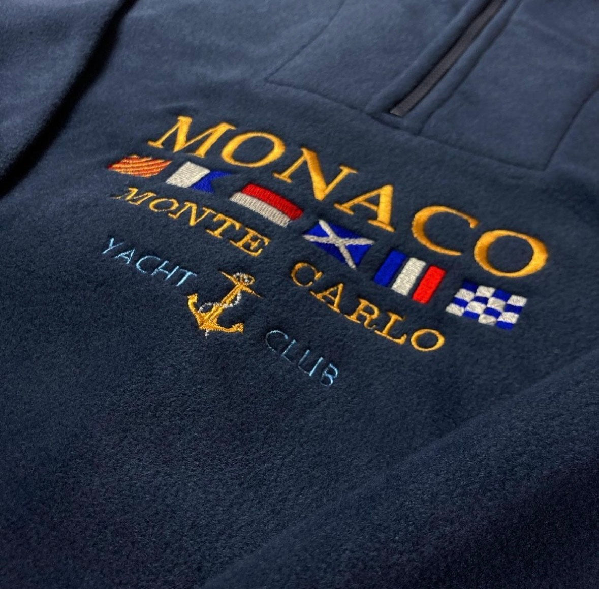 Halvex – Herres trøje med halv lynlås