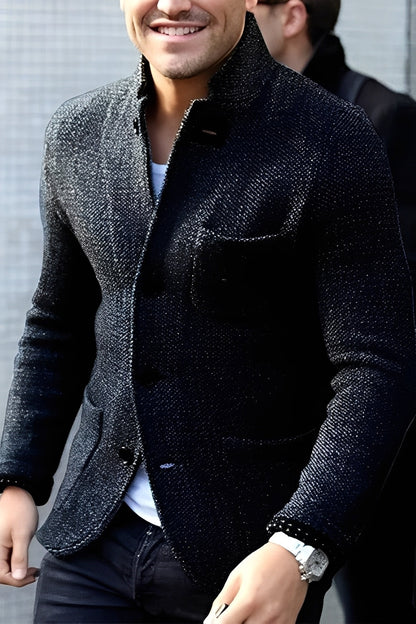 Hardex – Manteau court ajusté pour homme avec élégance moderne