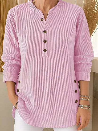 Jocelique – Women’s Button Detail Knit Jumper