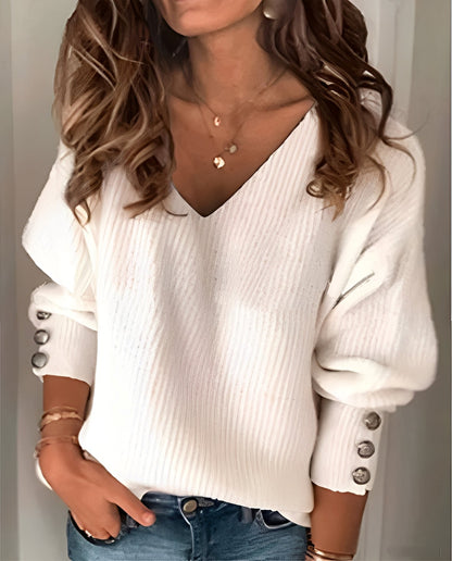 Beckton – V Neck Knit Sweater