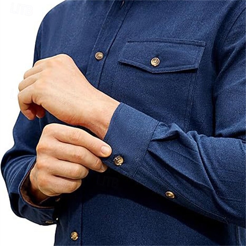 Men's Rugged Overshirt - Image 7