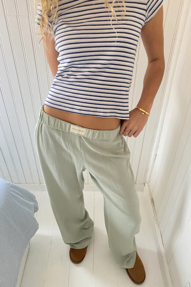 Marina – Pantalon de détente femme en coton coupe confortable