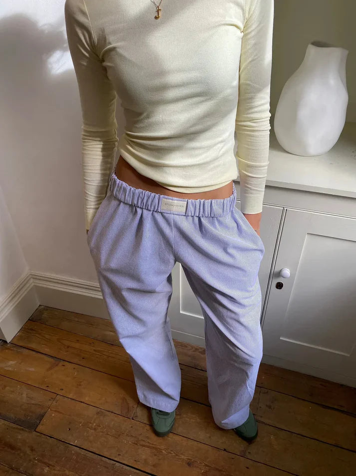 Marina – Pantalon de détente femme en coton coupe confortable