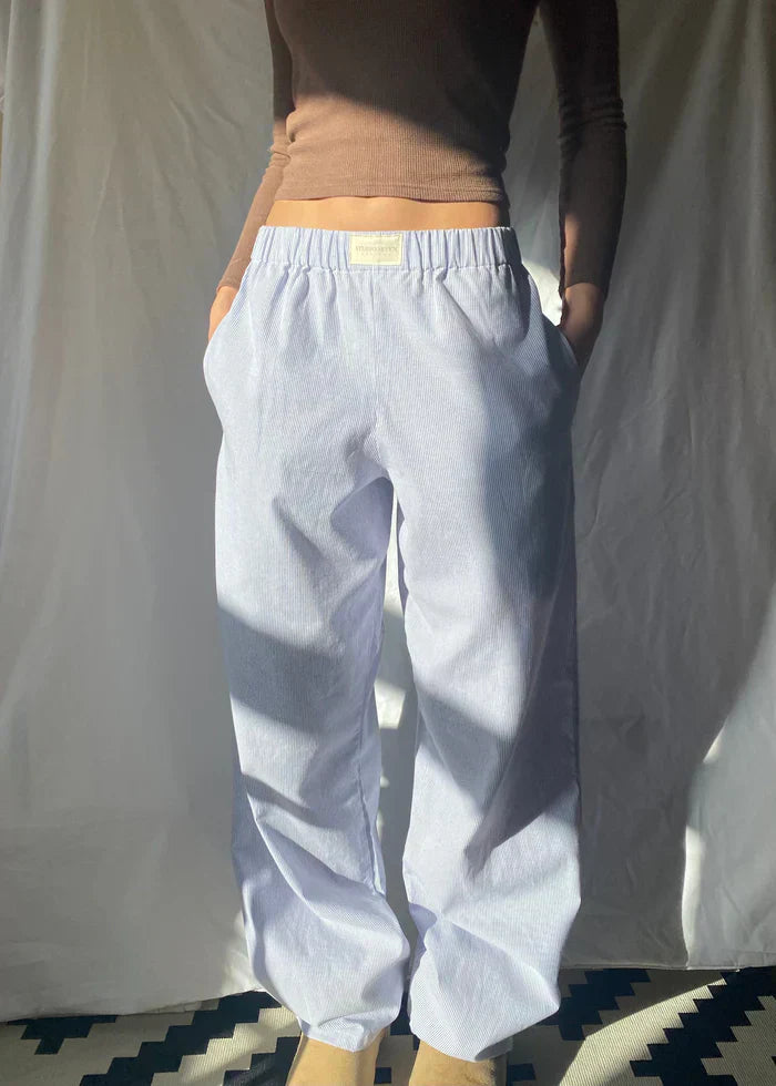 Marina – Pantalon de détente femme en coton coupe confortable