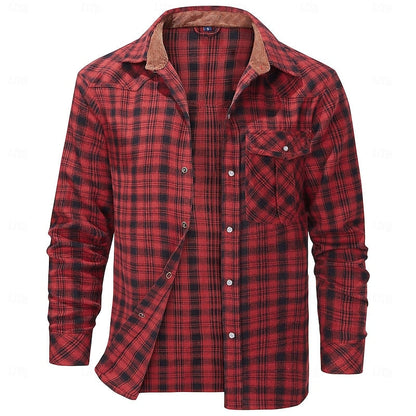 Bellamy | Rugged Checked Overshirt - Image 2
