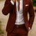 Men's Slim Fit Two Piece Blazer Trouser Suit Set - Image 8