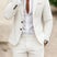 Men's Slim Fit Two Piece Blazer Trouser Suit Set - Image 10