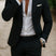 Men's Slim Fit Two Piece Blazer Trouser Suit Set - Image 7