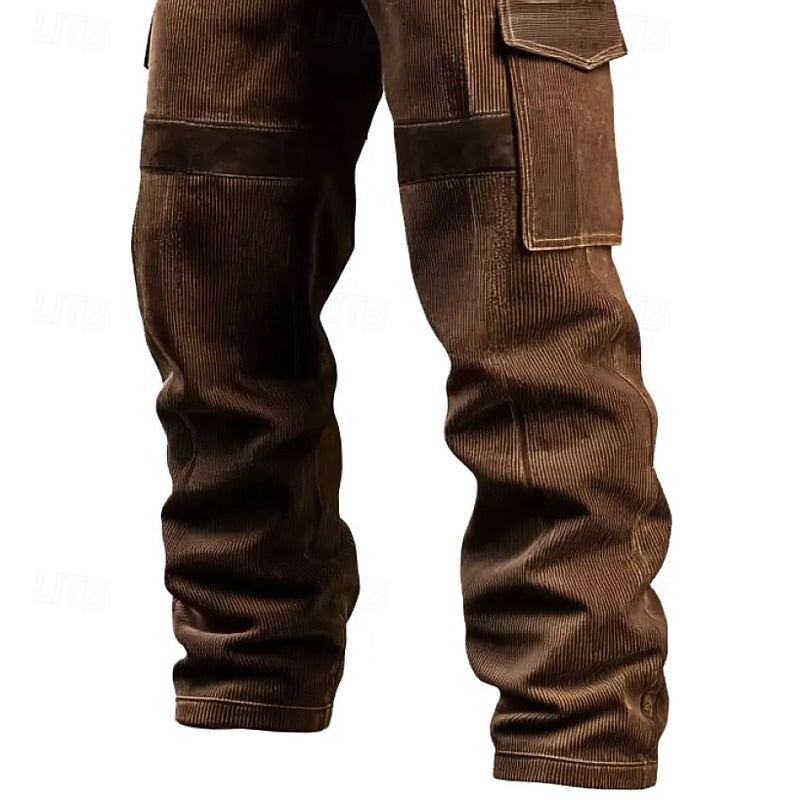 Men Cargo Pants Relaxed Fit - Image 3