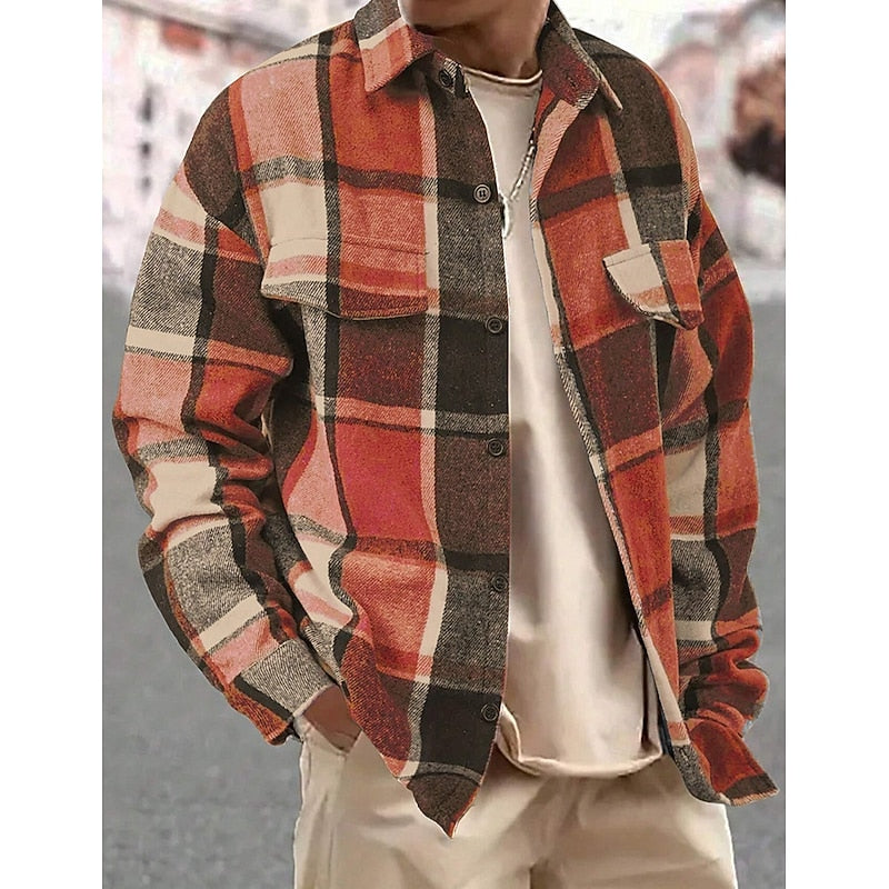 Cormac | Rugged Check Overshirt - Image 5
